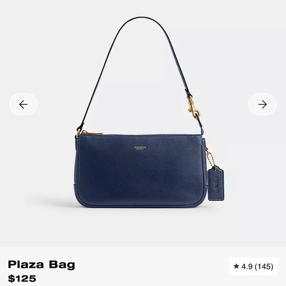 Coach Plaza Blue/Brass - Picture 6 of 6